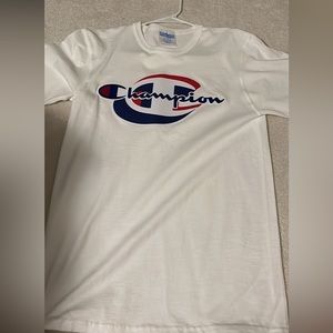 White Champion Tshirt